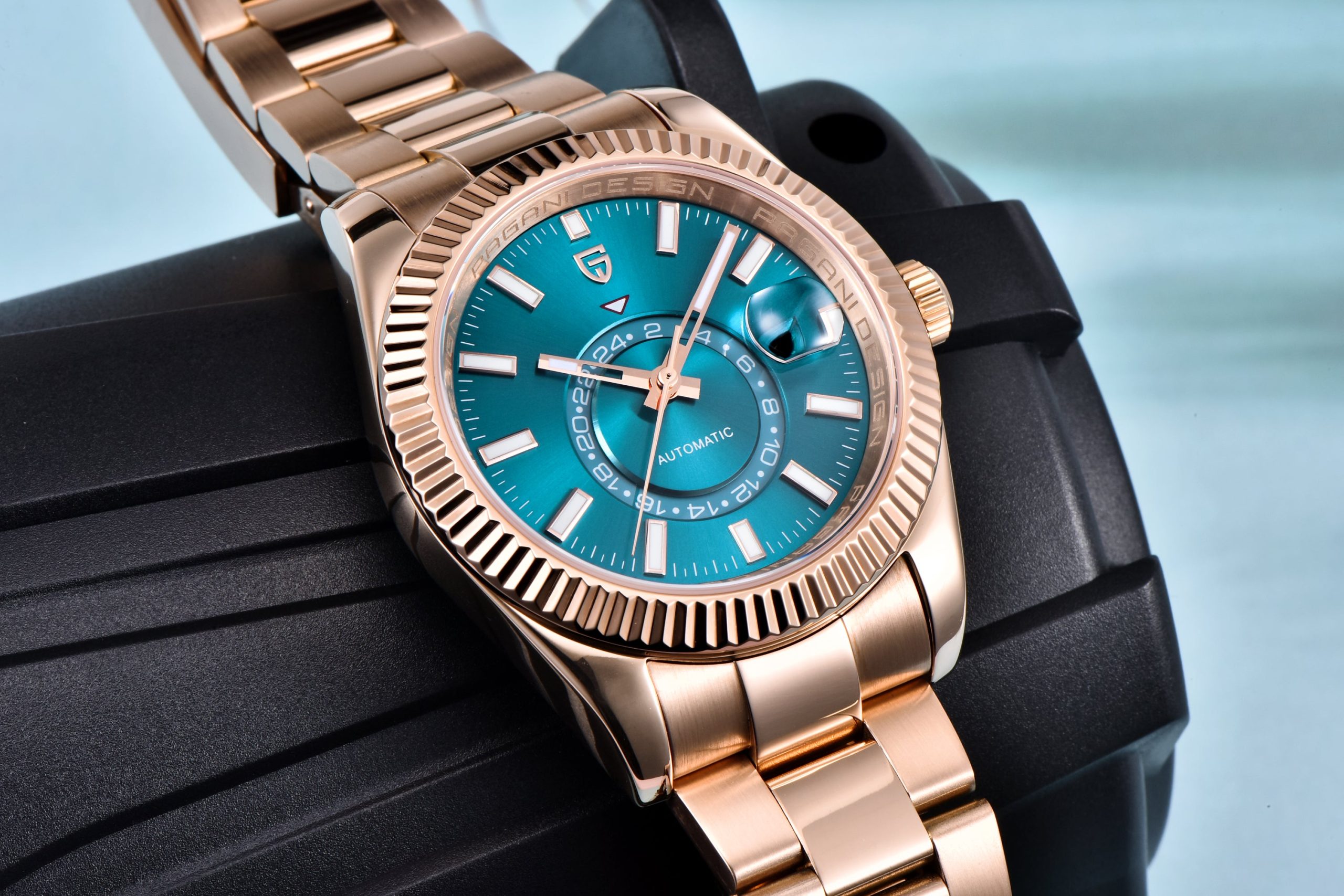 PD-1888 Automatic (Rose Gold / Turquoise)
